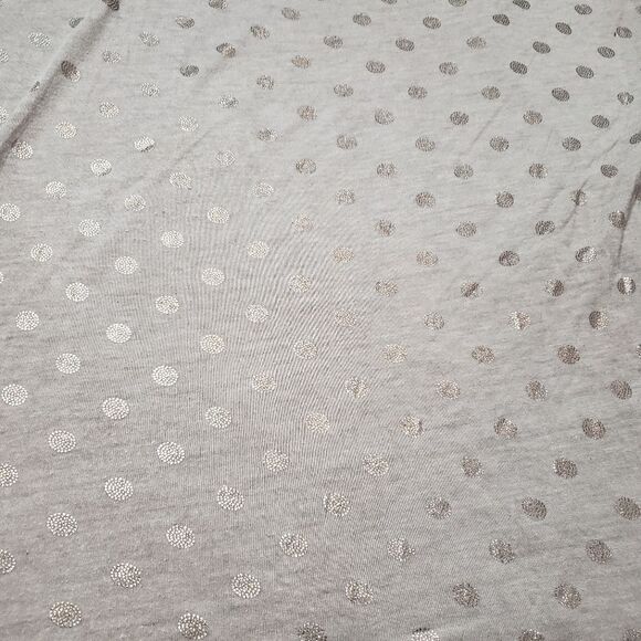 Dantelle Gold Foil Dots Print Top Shirt Size Small - Picture 5 of 8